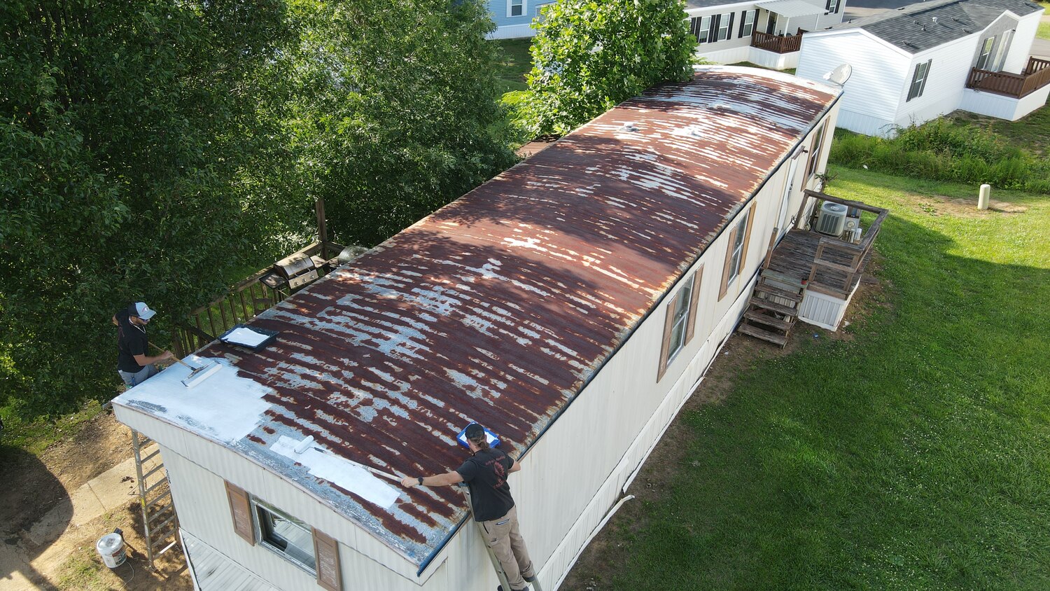 Finished roof by Arthur’s Roofing