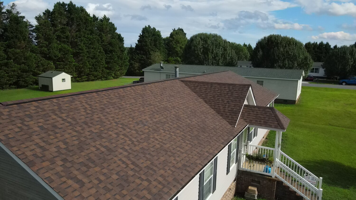 Finished roof by Arthur’s Roofing