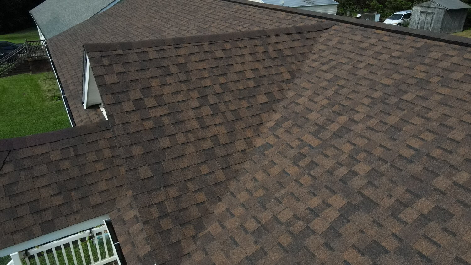 Finished roof by Arthur’s Roofing