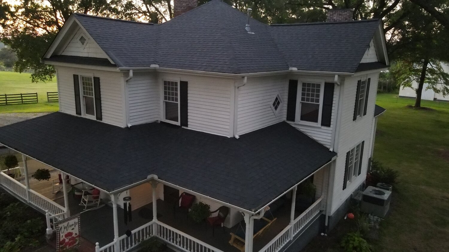 Finished roof by Arthur’s Roofing