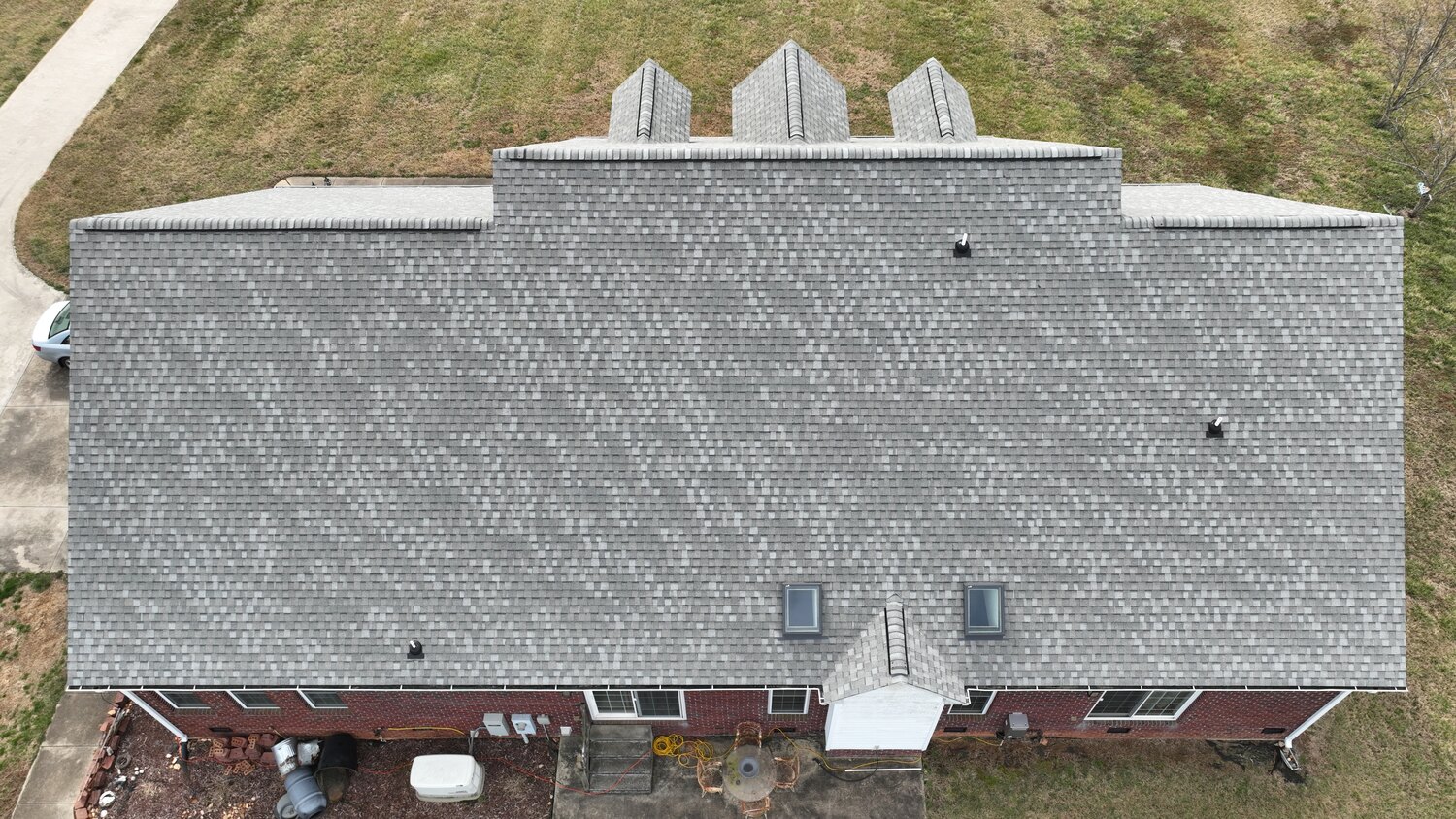 Finished roof by Arthur’s Roofing