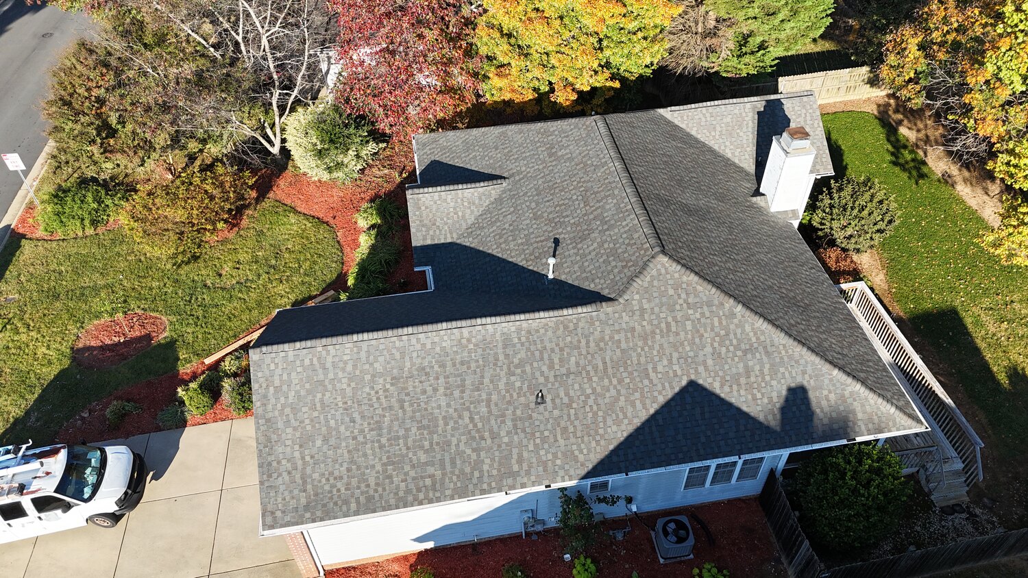 Finished roof by Arthur’s Roofing