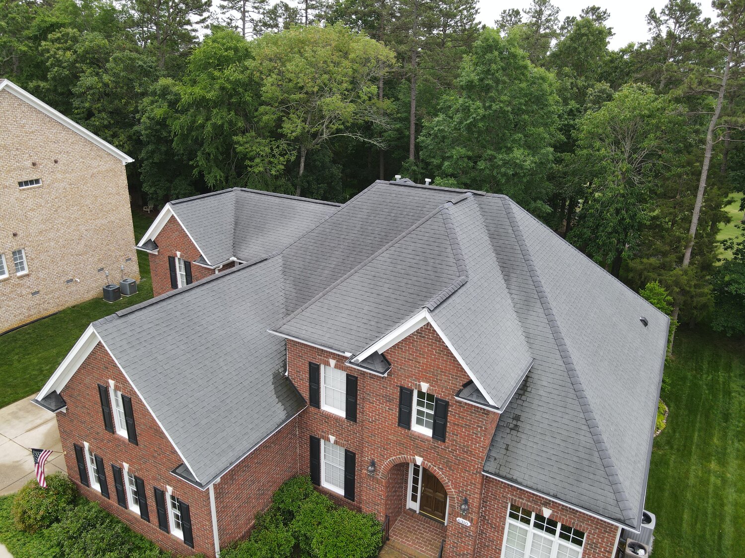 Finished roof by Arthur’s Roofing