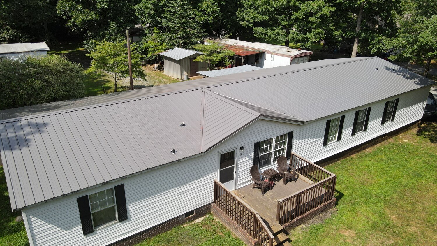 Finished roof by Arthur’s Roofing