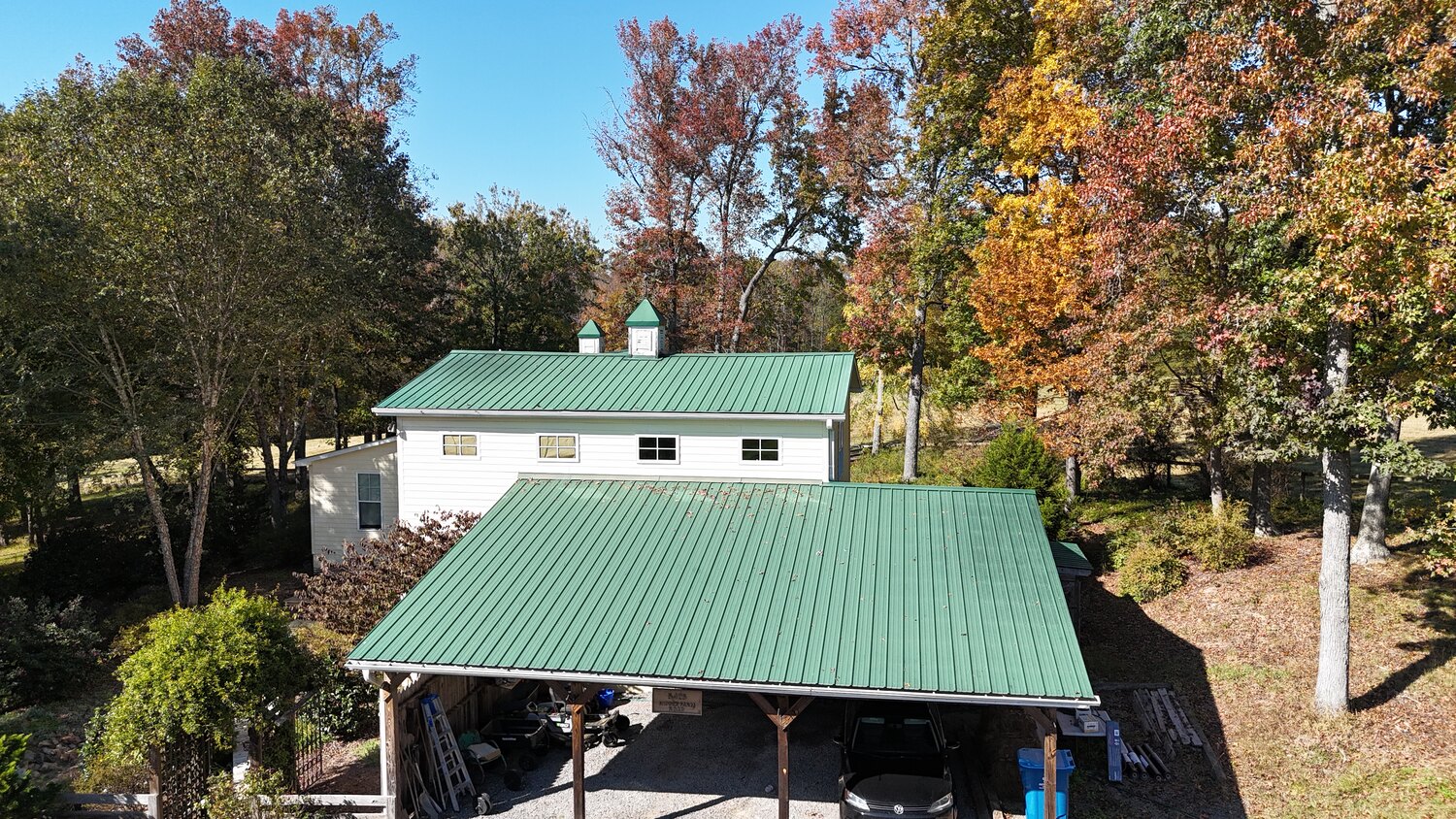 Finished roof by Arthur’s Roofing