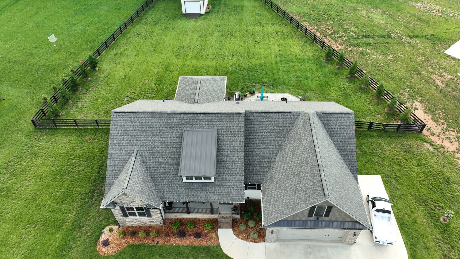 Finished roof by Arthur’s Roofing