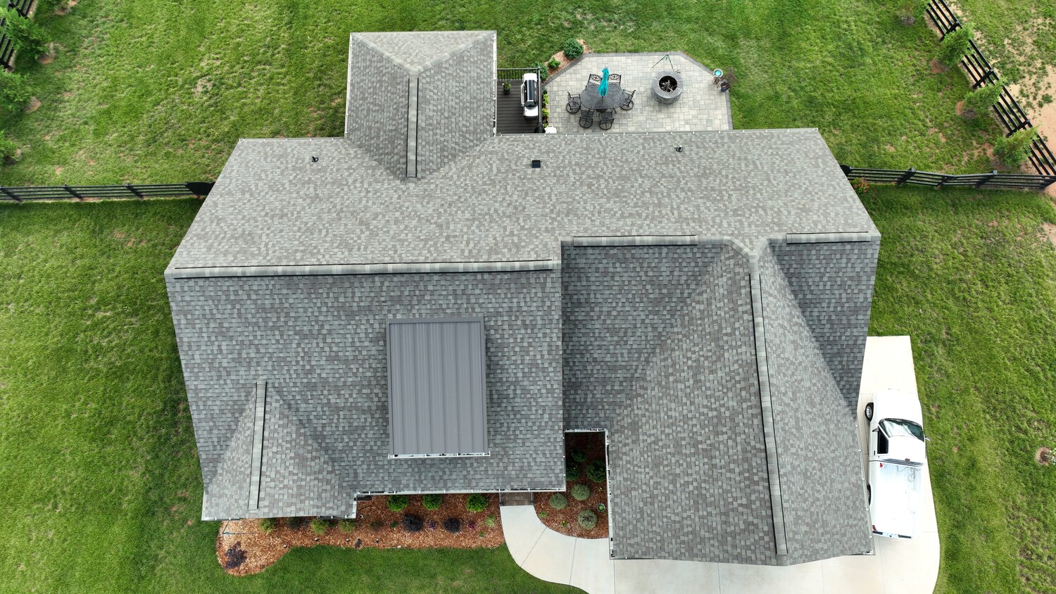 Finished roof by Arthur’s Roofing